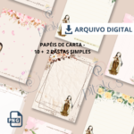 10 PAPÉIS DE CARTA SANTA TERESINHA