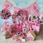Arquivo de Corte Kit Minnie Rosa