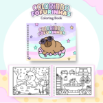 Arquivo Digital Livro de Colorir Colorindo Fofurinhas