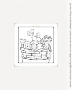 Livro colorir Arca de Noé - Imagem 3