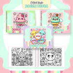 Arquivo Digital Livro de Colorir  DOCES FOFOS