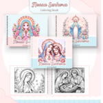Arquivo Digital Livro de Colorir NOSSA SENHORA