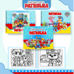 Arquivo Digital Livro de Colorir PATRULHA CANINA