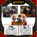 Arquivo Digital Livro de Colorir HARRY POTTER