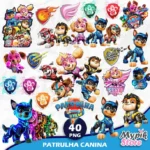 Kit Digital Patrulha Canina O filme Super Poderoso