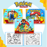 Arquivo Digital Livro de Colorir POKÉMON