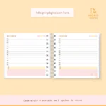 Agenda não datada Mini quadrada (2 em 1) – 6 cores - Imagem 5