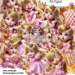 Kit Digital - Princesa Aurora Baby