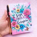 Bloquinho Porta Caneta - Seja Forte E Corajosa