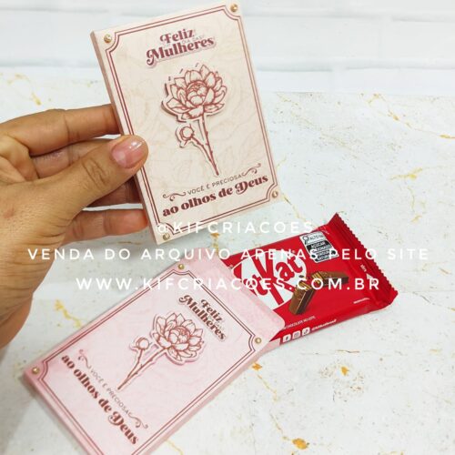 Caixa KitKat simples - Mulheres