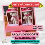 Caixa para lembrança Maternidade - Arte NÃO Inclusa