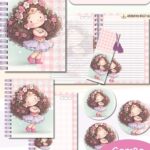 Combo Caderno Mulher Maravilha