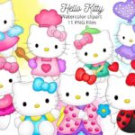 Kit Digital Hello Kitty cod2