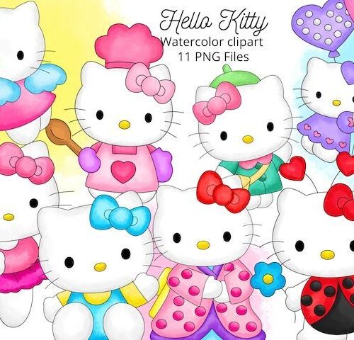 Kit Digital Hello Kitty cod2