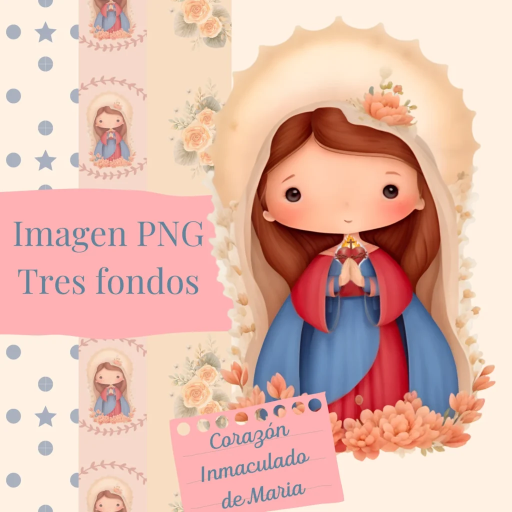 Kit Digital - Imaculado Coração de Maria - Imagem 1