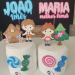 Arquivo de Corte Topo de Bolo João e Maria