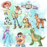 Kit Digital  TOY STORY Aquarelado