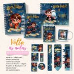 Arquivo Digital - Kit Escolar Love Potter
