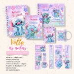 Arquivo Digital - Kit Escolar Stitch