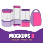 ARQUIVO MOCKUPS + CAIXA + PNG cod8