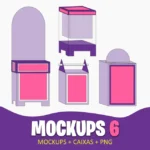 ARQUIVO MOCKUPS + CAIXA + PNG cod6