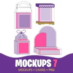 ARQUIVO MOCKUPS + CAIXA + PNG cod7