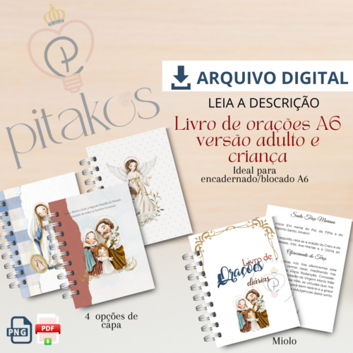NOVO LIVRO A5 – VERSÃO ADULTO E CRIANÇA