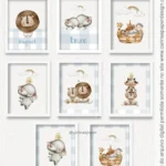 Printables Quadro A4 Arca de Noé