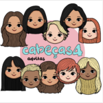 kit Digital Cabeças Mascotes cod4