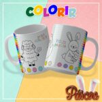CANECA COLORIR – PÁSCOA - Imagem 2
