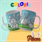 CANECA COLORIR – PÁSCOA - Imagem 7