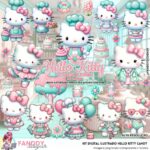Kit Digital Hello Kitty Candy color