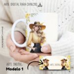 ARTE DIGITAL PARA CANECA – COLEÇÃO MULHERES VIRTUOSAS - Imagem 3