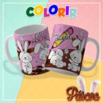 CANECA COLORIR – PÁSCOA - Imagem 8