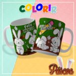 CANECA COLORIR – PÁSCOA - Imagem 9
