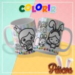 CANECA COLORIR – PÁSCOA