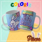 CANECA COLORIR – PÁSCOA - Imagem 6