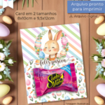 Printable – Arte Card Multiuso – Jardim dos Coelhinhos