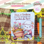Arquivo Digital - Cartão Carrinho Cordeiro Páscoa