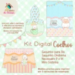 Kit Digital - Páscoa Coelhos