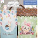 Printable – Rótulo para ZipLock (stand up Pouch) – Páscoa Fofinha