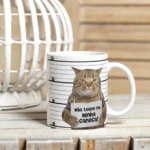 Arte "Não toque na minha caneca"