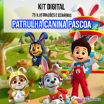 Arquivo Digital Páscoa Patrulha Canina