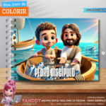 Kit Digital Livro de colorir - Pedro Discípulo