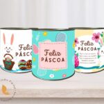 Arte para rótulo de tubo lata – Páscoa 01