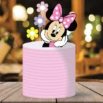 Arquivo de Corte Topo de Bolo Minnie Rosa