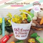 Arquivo Digital - Cestinha Copo de Papel Páscoa