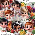 Kit Digital - Kalandivas com Mascotes