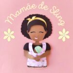 Topo de bolo Mamãe Sling