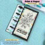 Planejador diário não datado- Print&Paper